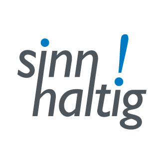 Logo der sinn!haltig Markenkommunikation Webdesign in Frankfurt am Main